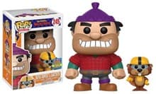Hanna-Barbera: Wacky Races - Rufus Ruffcut & Sawtooth (Limited Edition) (SDCC 2017 Exclusive) - Pop! Vinyl - Funko card