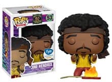 Jimi Hendrix (Monterey - Burning Guitar) (FYE Exclusive) - Pop! Vinyl - Funko card
