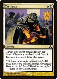 Castigate - Guildpact - Magic: The Gathering card