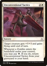 Unconventional Tactics - Hour of Devastation - Magic: The Gathering card