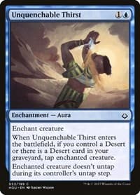 Unquenchable Thirst - Hour of Devastation - Magic: The Gathering card