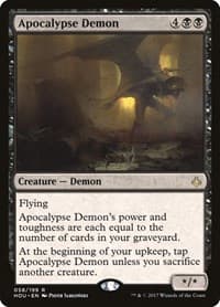 Apocalypse Demon - Hour of Devastation - Magic: The Gathering card