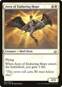 Aven of Enduring Hope - Hour of Devastation - Magic: The Gathering card
