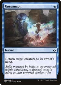 Unsummon - Hour of Devastation - Magic: The Gathering card