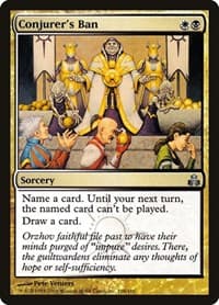 Conjurer's Ban - Guildpact - Magic: The Gathering card