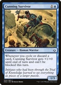 Cunning Survivor - Hour of Devastation - Magic: The Gathering card