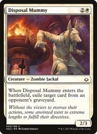 Disposal Mummy - Hour of Devastation - Magic: The Gathering card