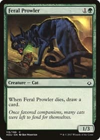 Feral Prowler - Hour of Devastation - Magic: The Gathering card