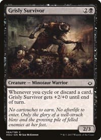 Grisly Survivor - Hour of Devastation - Magic: The Gathering card
