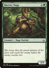 Harrier Naga - Hour of Devastation - Magic: The Gathering card