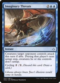 Imaginary Threats - Hour of Devastation - Magic: The Gathering card