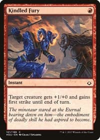 Kindled Fury - Hour of Devastation - Magic: The Gathering card