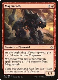 Magmaroth - Hour of Devastation - Magic: The Gathering card