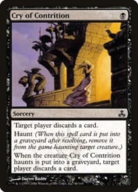 Cry of Contrition - Guildpact - Magic: The Gathering card