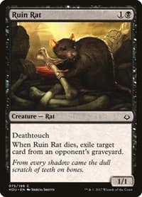 Ruin Rat - Hour of Devastation - Magic: The Gathering card
