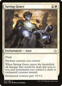 Saving Grace - Hour of Devastation - Magic: The Gathering card