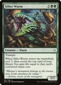 Sifter Wurm - Hour of Devastation - Magic: The Gathering card