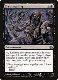 Cryptwailing - Guildpact - Magic: The Gathering card