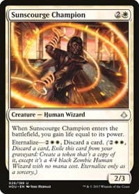 Sunscourge Champion - Hour of Devastation - Magic: The Gathering card