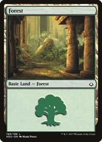 Forest (199) - Hour of Devastation - Magic: The Gathering card