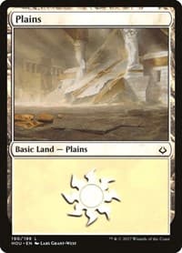 Plains (190) - Hour of Devastation - Magic: The Gathering card