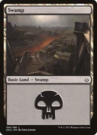 Swamp (194) - Hour of Devastation - Magic: The Gathering card