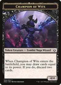 Champion of Wits Token - Hour of Devastation - Magic: The Gathering card