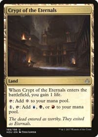 Crypt of the Eternals - Hour of Devastation - Magic: The Gathering card