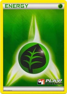 Grass Energy (2011 Play! Pokemon) - League & Championship Cards - Pokemon card