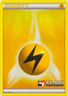Lightning Energy (2011 Play! Pokemon) - League & Championship Cards - Pokemon card