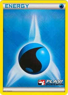 Water Energy (2011 Play! Pokemon) - League & Championship Cards - Pokemon card