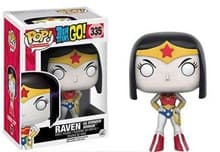 Teen Titans Go!: Raven as Wonder Woman (Toys R Us Exclusive) - Pop! Vinyl - Funko card
