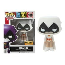 Teen Titans Go!: Raven (White) (Hot Topic Exclusive) - Pop! Vinyl - Funko card