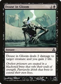 Douse in Gloom - Guildpact - Magic: The Gathering card