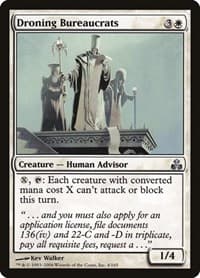 Droning Bureaucrats - Guildpact - Magic: The Gathering card