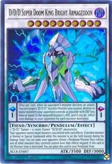 D/D/D Super Doom King Bright Armageddon - Battles of Legend: Light's Revenge - YuGiOh card