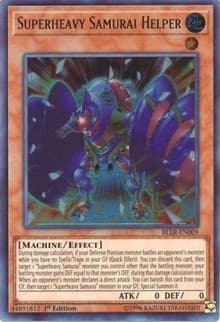 Superheavy Samurai Helper - Battles of Legend: Light's Revenge - YuGiOh card