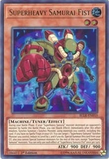Superheavy Samurai Fist - Battles of Legend: Light's Revenge - YuGiOh card