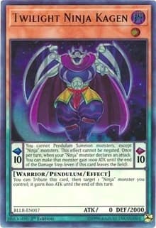 Twilight Ninja Kagen - Battles of Legend: Light's Revenge - YuGiOh card