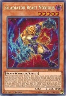 Gladiator Beast Noxious - Battles of Legend: Light's Revenge - YuGiOh card