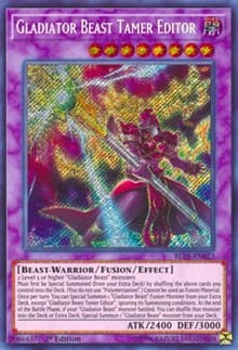 Gladiator Beast Tamer Editor - Battles of Legend: Light's Revenge - YuGiOh card