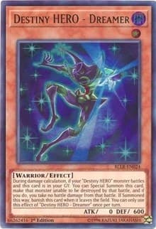 Destiny HERO - Dreamer - Battles of Legend: Light's Revenge - YuGiOh card
