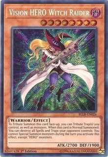 Vision HERO Witch Raider - Battles of Legend: Light's Revenge - YuGiOh card