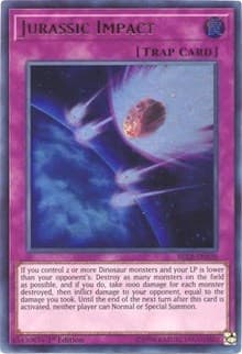 Jurassic Impact - Battles of Legend: Light's Revenge - YuGiOh card