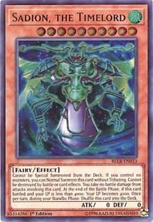Sadion, the Timelord - Battles of Legend: Light's Revenge - YuGiOh card