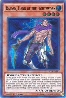 Raiden, Hand of the Lightsworn - Battles of Legend: Light's Revenge - YuGiOh card