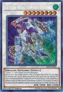 Crystal Wing Synchro Dragon - Battles of Legend: Light's Revenge - YuGiOh card