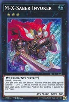 M-X-Saber Invoker - Battles of Legend: Light's Revenge - YuGiOh card