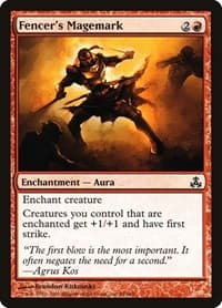 Fencer's Magemark - Guildpact - Magic: The Gathering card