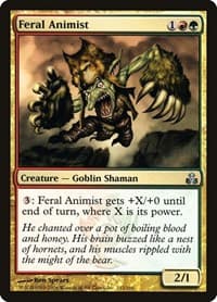 Feral Animist - Guildpact - Magic: The Gathering card